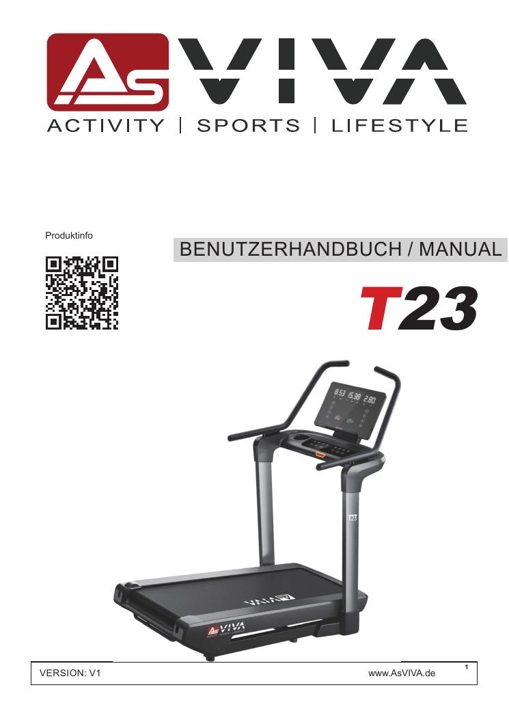 Loopband T23 Pro Climb Treadmill