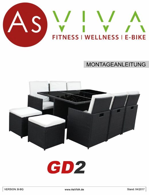 3KT Gartenmöbel GD2