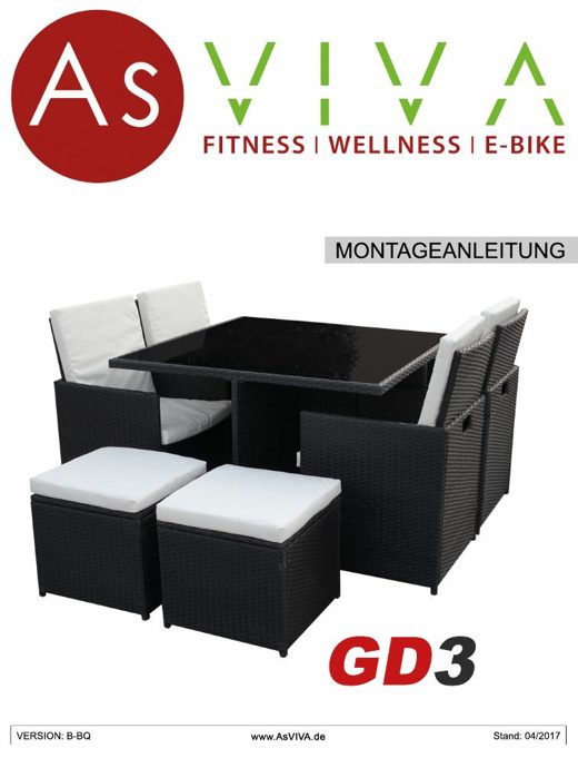 3KT Gartenmöbel GD3