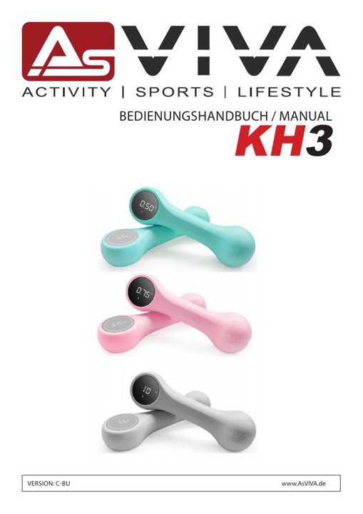 Dumbbellset Power Boost KH3 – 0,5 + 0,75 + 1 kg SET-KH3