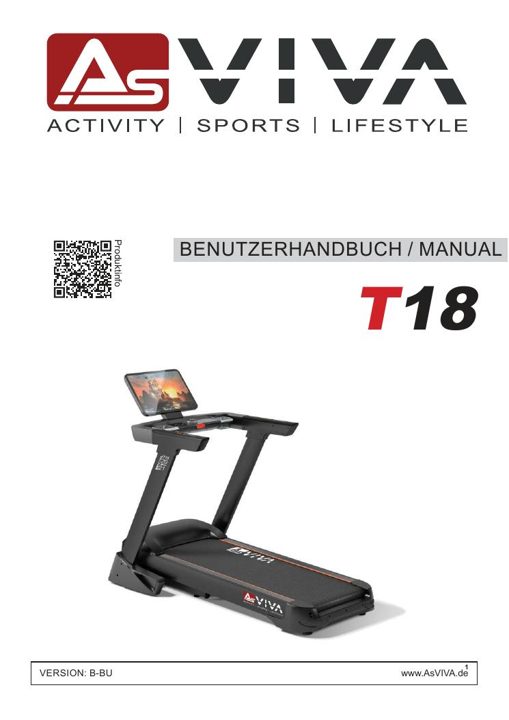 Loopband Smart T18 Pro Bedienungsanleitung