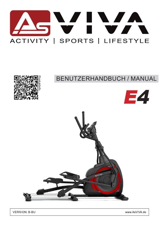 Crosstrainer Smart E4 Pro Bedienungsanleitung