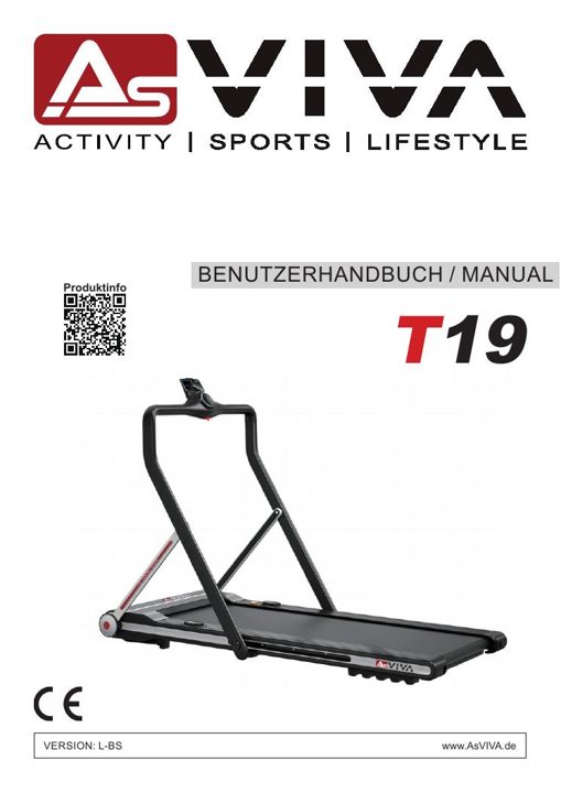 Loopband T19 Bluetooth Compact Runner Bedienungsanleitung
