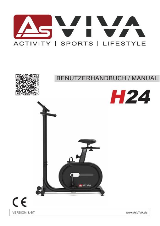 Ergometer Ride H24 Bedienungsanleitung