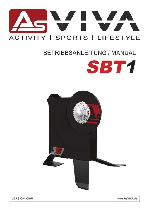 Fietstrainer Smart SBT1 Bedienungsanleitung