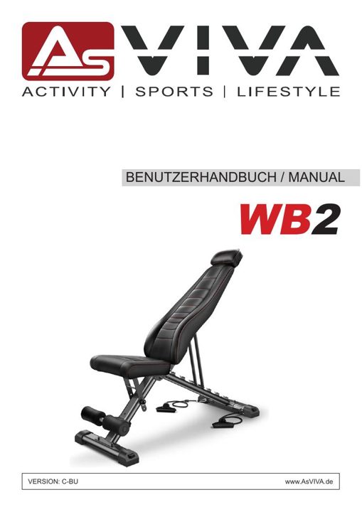 Halterbank & negatieve bank Home-Gym WB2 Bedienungsanleitung