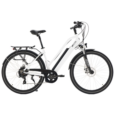 City E-Bike B15 – 28 inch – Grijs/Wit