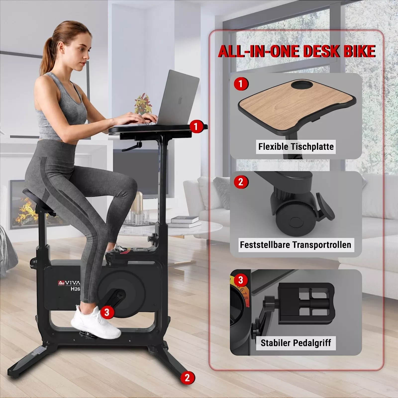 All-in-one: beweging, comfort & productief werken