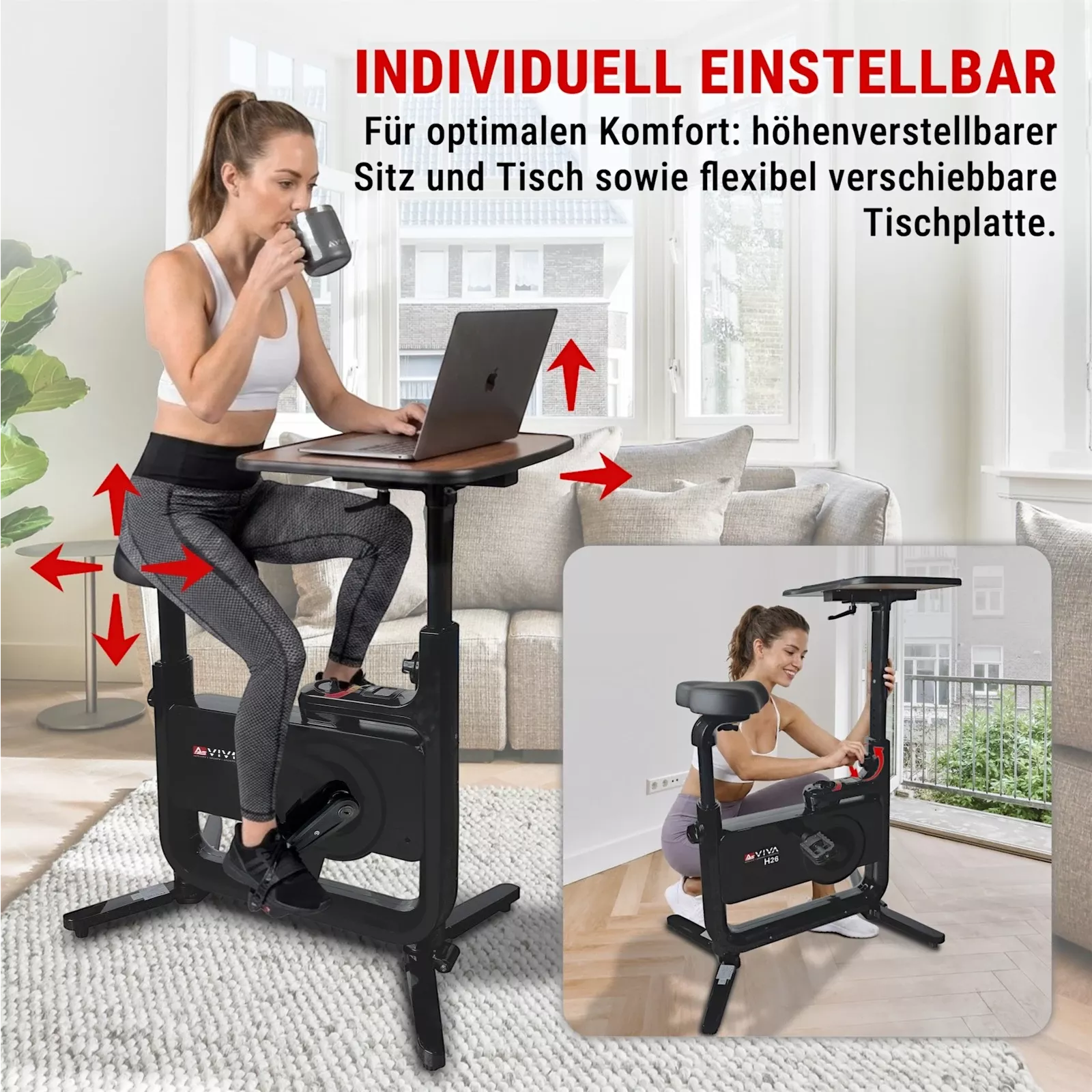Individueel instelbaar – ergonomisch comfort