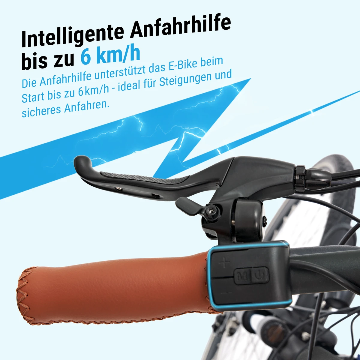 Intelligente aanzethulp tot 6 km/u