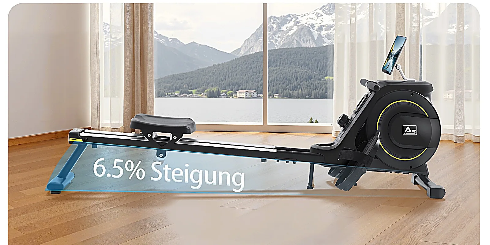 AsVIVA RA11 Magnetic roeimachine – uitrusting en onderdelen in overzicht
