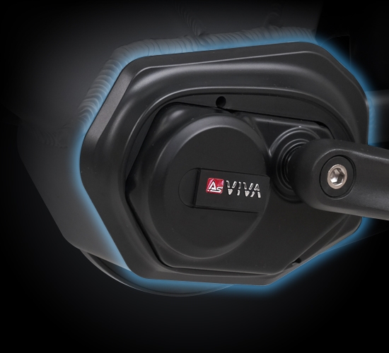 Krachtige 250 W AsVIVA DynamiX M middenmotor