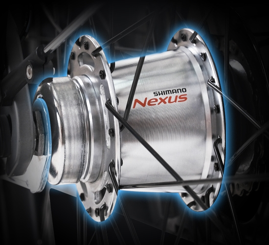Shimano Nexus naafversnelling met 7 versnellingen