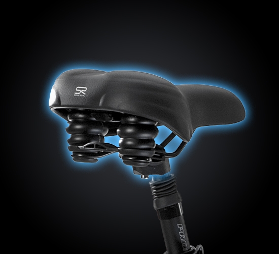 Gevoerd Selle Royal comfort-gelzadel
