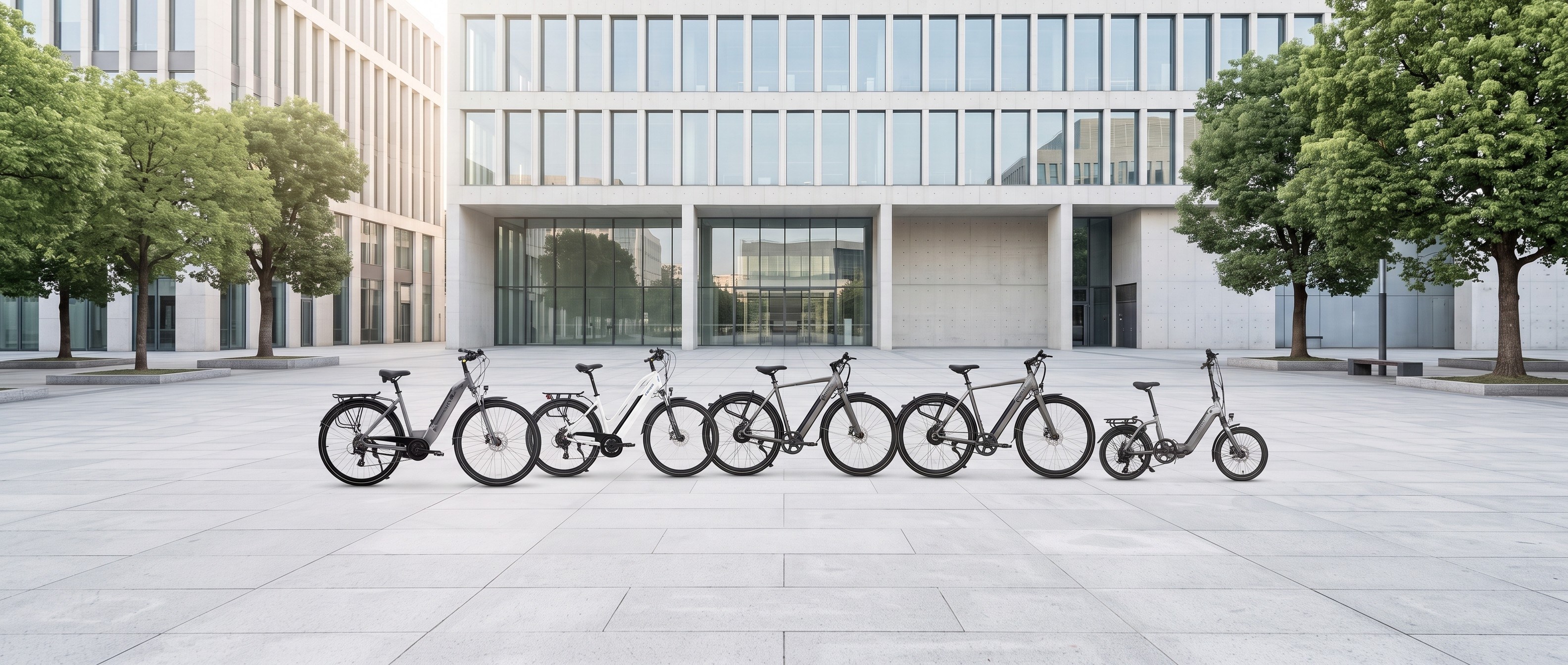 E-bikes B14, B15, BC1B, BC1C en B13 vergeleken