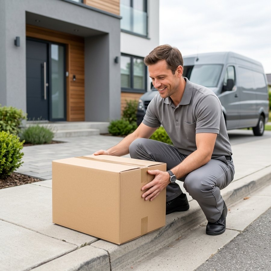 Levering tot aan de stoeprand