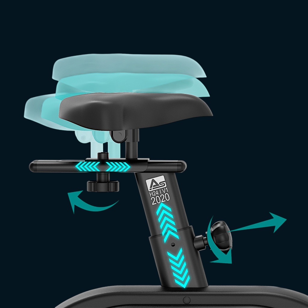 Ergometer Ride H24 – Heimtrainer Verstellbarer Sitz