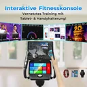Interactieve training met de AsVIVA crosstrainer E50 Pro dankzij app-koppeling en streaming