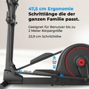 AsVIVA crosstrainer C29 Pro – Ergonomie