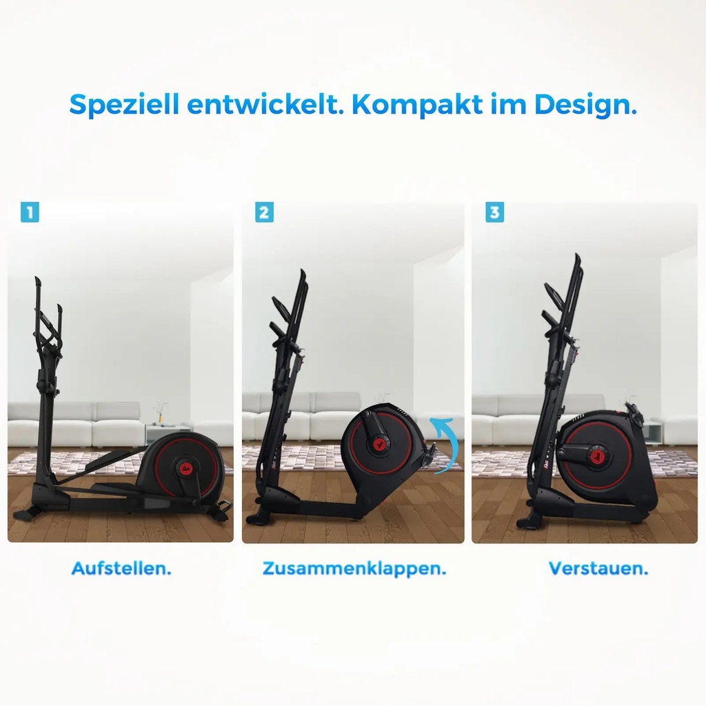 Crosstrainer C29 Pro – Ergometer Funktion Klappbar