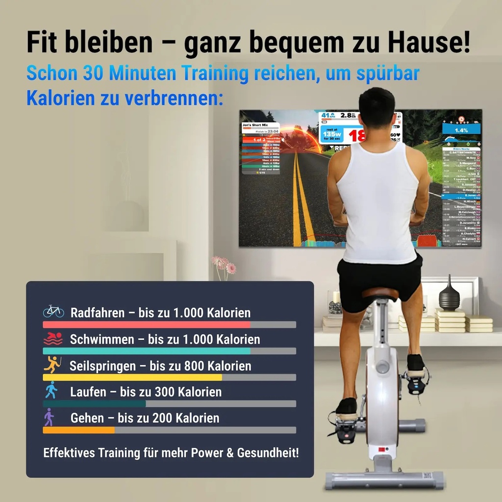 Ergometer Speedbike H12 – Heimtrainer Indoor Bike Fit