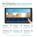 AsVIVA hometrainer H21 Pro Wi-Fi – console met 12 programma's, watt constant en doelhartslag