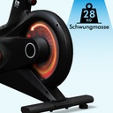 Vliegwielmassa van de AsVIVA Speedbike Studio Pro S17 voor een soepele en stille loop