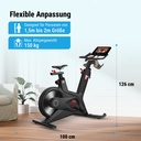AsVIVA Speedbike Studio Pro S17 - Afmetingen