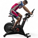 AsVIVA Indoor Cycle Speedbike Studio Pro S17 in compleet zijaanzicht