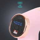 AsVIVA massagepistool MGN2 - Rosé - Display en console