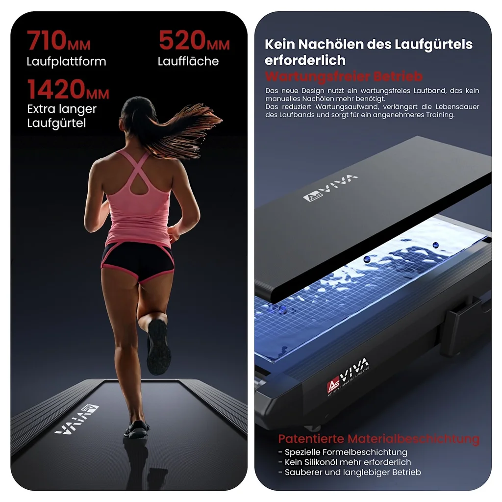 Laufband T30 Pro Max Climb Marathon – Lauffläche Laufgürtel