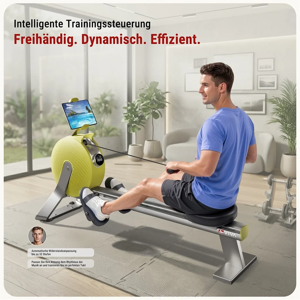 AsVIVA roeimachine PowerGen RA20 - Trainingsweergave