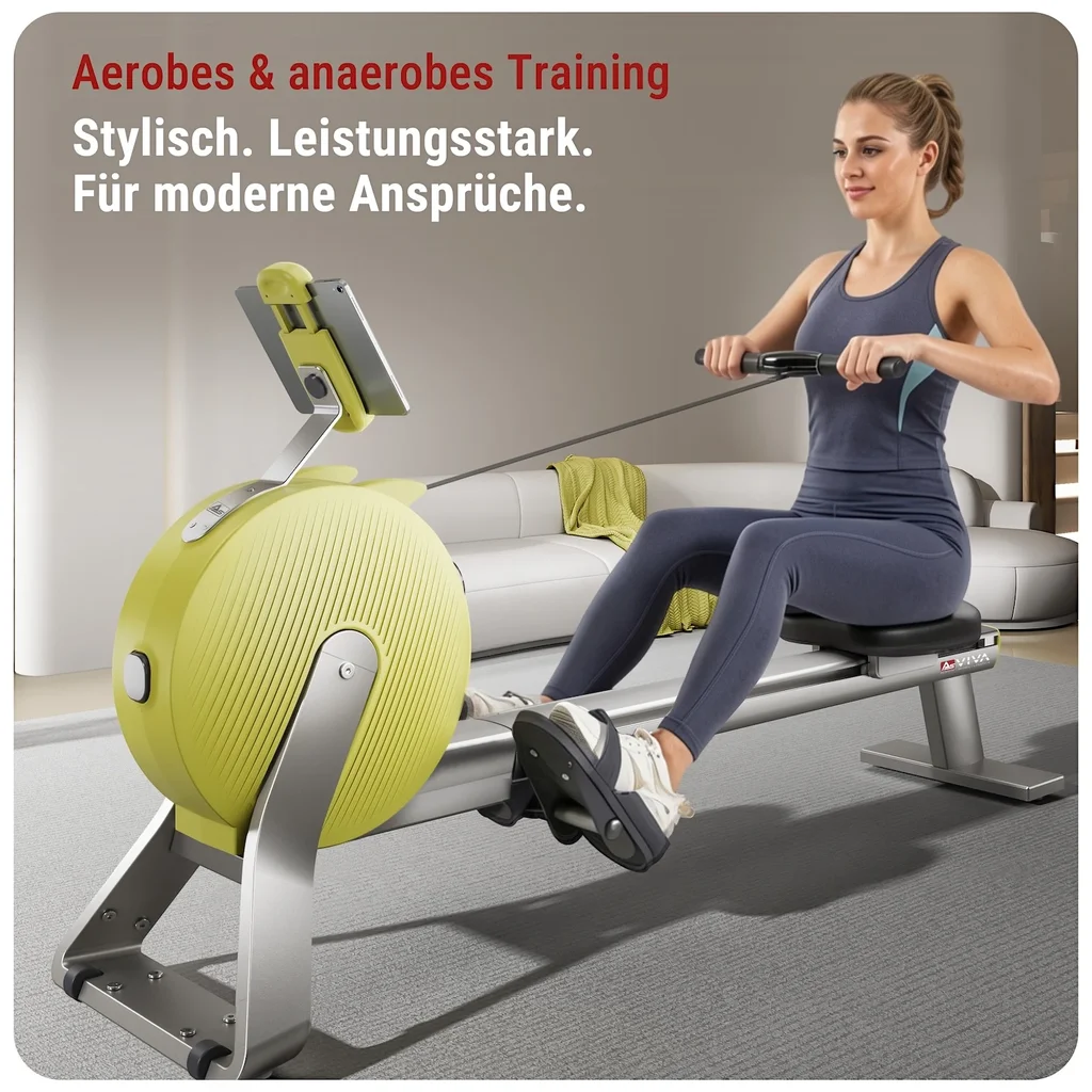 AsVIVA roeimachine PowerGen RA20 - Trainingsweergave