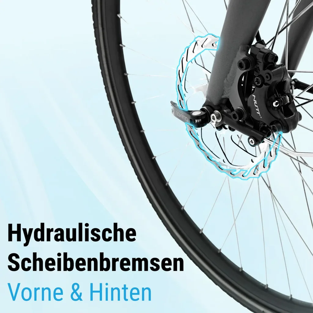 AsVIVA Urban City E-Bike BC1C – 28 inch – Schijfremmen