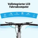 AsVIVA Urban City E-Bike BC1C – 28 inch – LCD-display & display