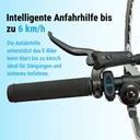 AsVIVA Urban City E-Bike BC1C – 28 inch – Aanzethulp
