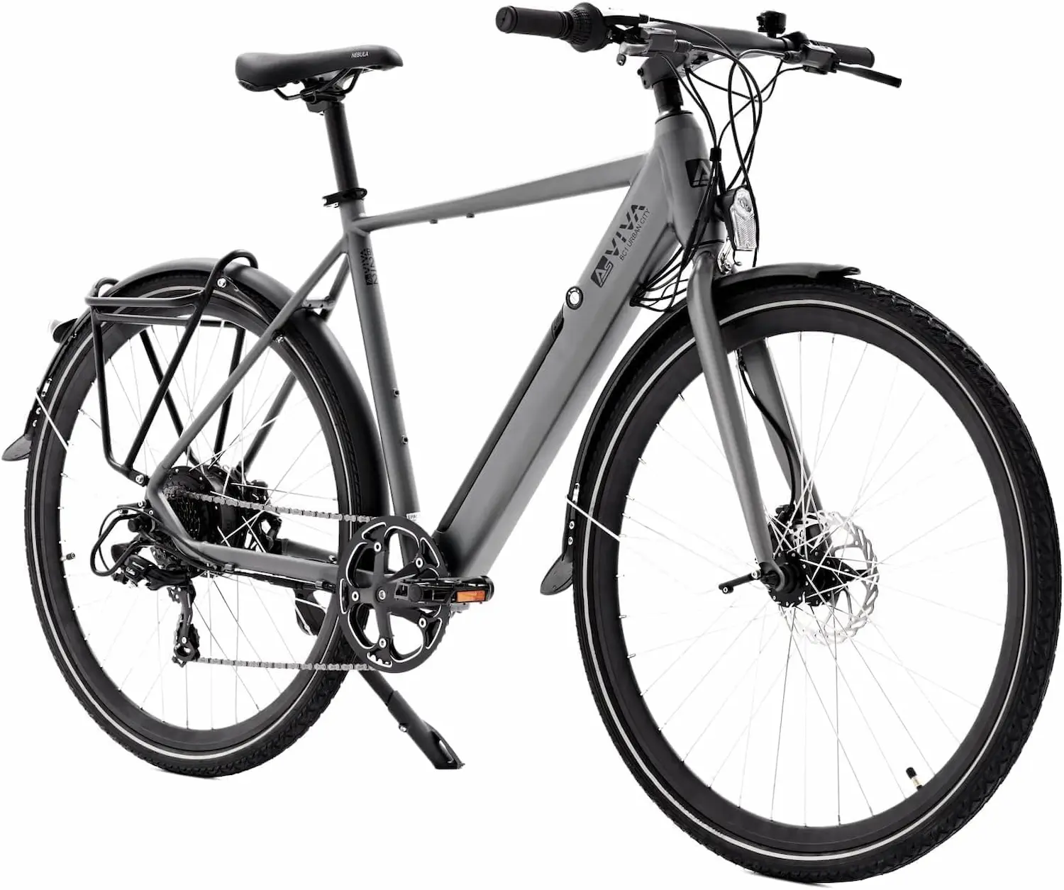 AsVIVA BC1C e-bike 28 inch urban citybike – uitrusting in overzicht