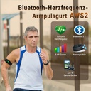 AsVIVA [AWS2] armpulsband met Bluetooth AWS2 - detailweergave