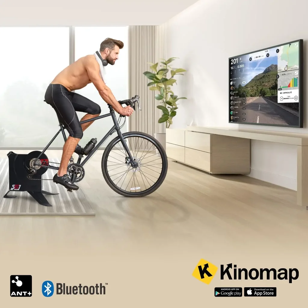 AsVIVA Rollentrainer Smart SBT1 – App-koppeling & multimediafunctie