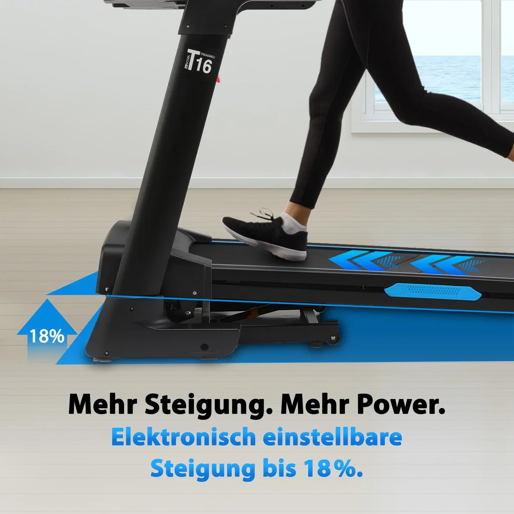 Laufband Smart Run T16 – Bluetooth Cardio Steigung Incline