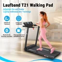 AsVIVA 2in1 – Walk & Run Loopband T21 – Compacte bouwwijze
