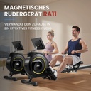 AsVIVA Roeimachine RA11 Magnetic – Magnetisch remsysteem