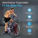 AsVIVA Air Bike semi-professionele hometrainer F1 – Luchtweerstand