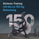 AsVIVA Air Bike semi-professionele hometrainer F1 – Luchtweerstand (2)