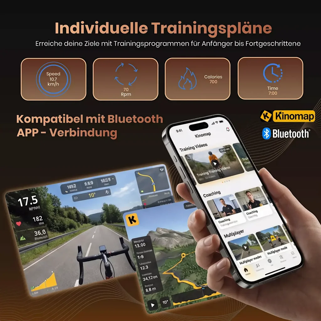 Trainen met Kinomap & Zwift