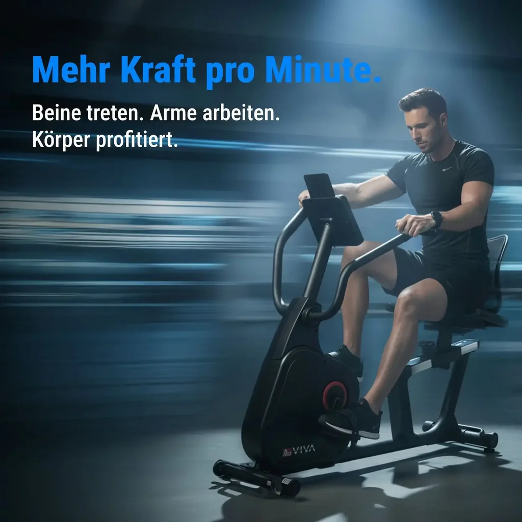 AsVIVA 2in1 Lig-ergometer met armtrainer R7 – Weergave 9