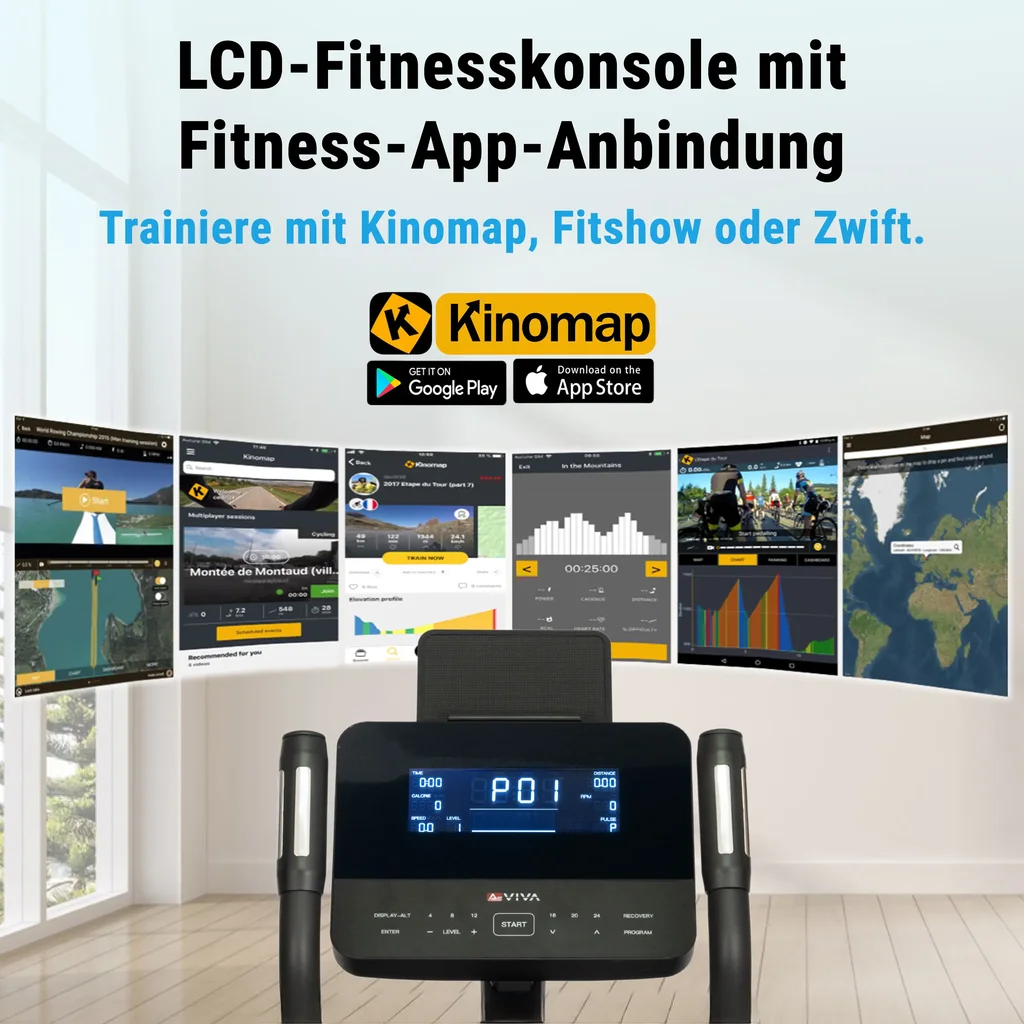 AsVIVA Crosstrainer Smart E4 Pro – Weergave 3