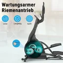 AsVIVA Crosstrainer Smart E4 Pro – Riemaandrijving