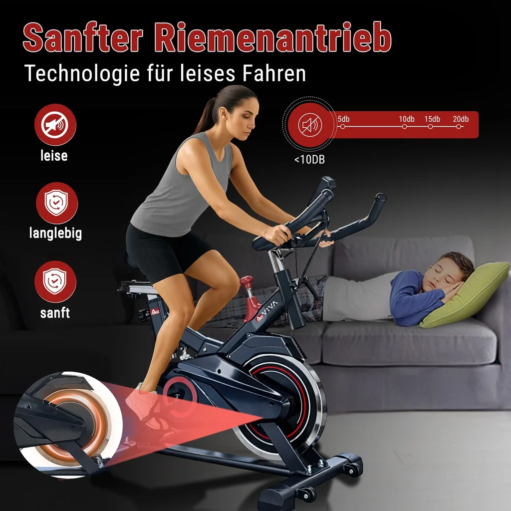 AsVIVA Speedbike Tour S11 – Riemaandrijving