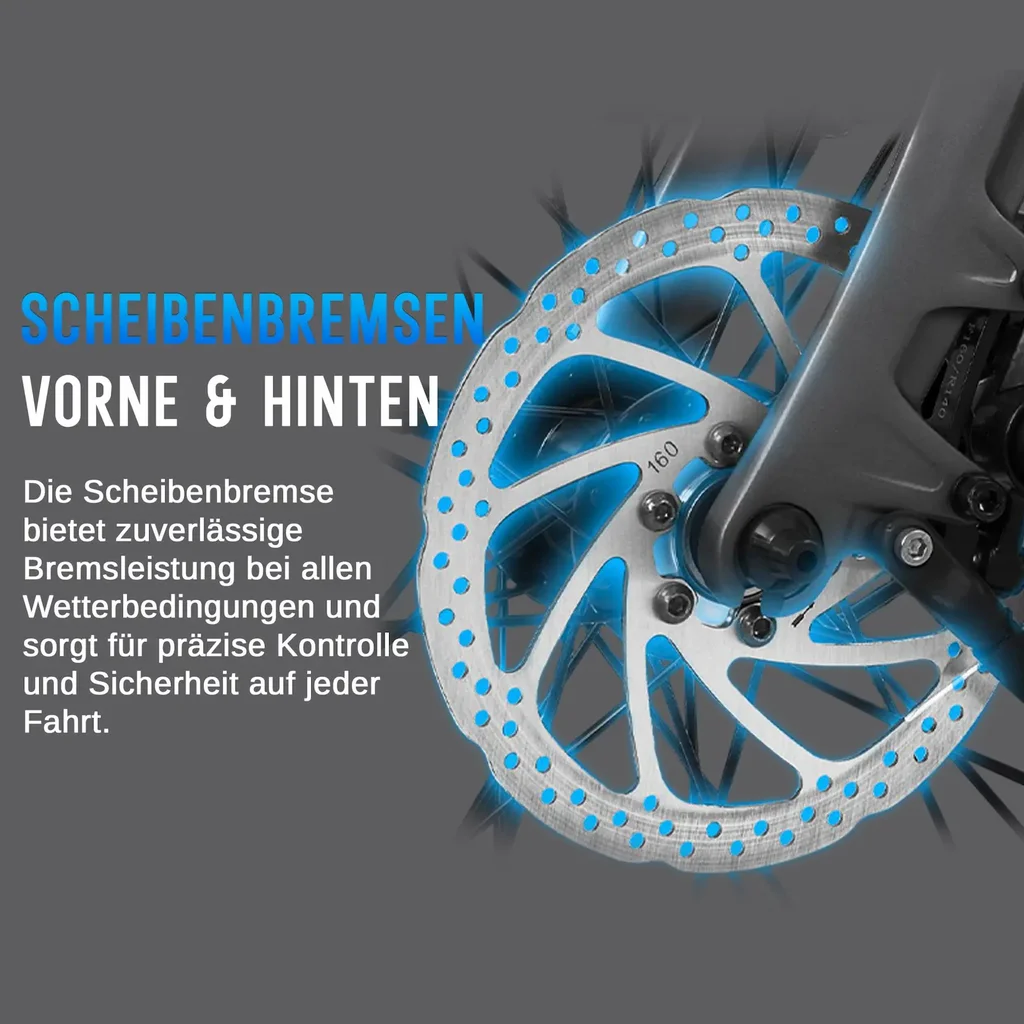 Scheibenbremsen vorne & hinten